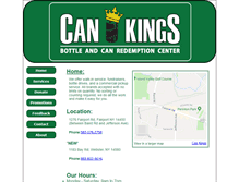 Tablet Screenshot of cankings.com